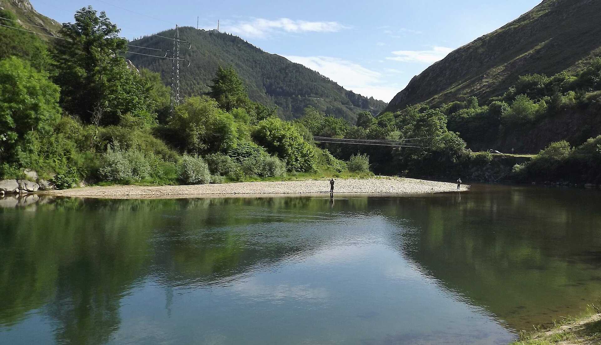 142. Fly fishing on the River Sella