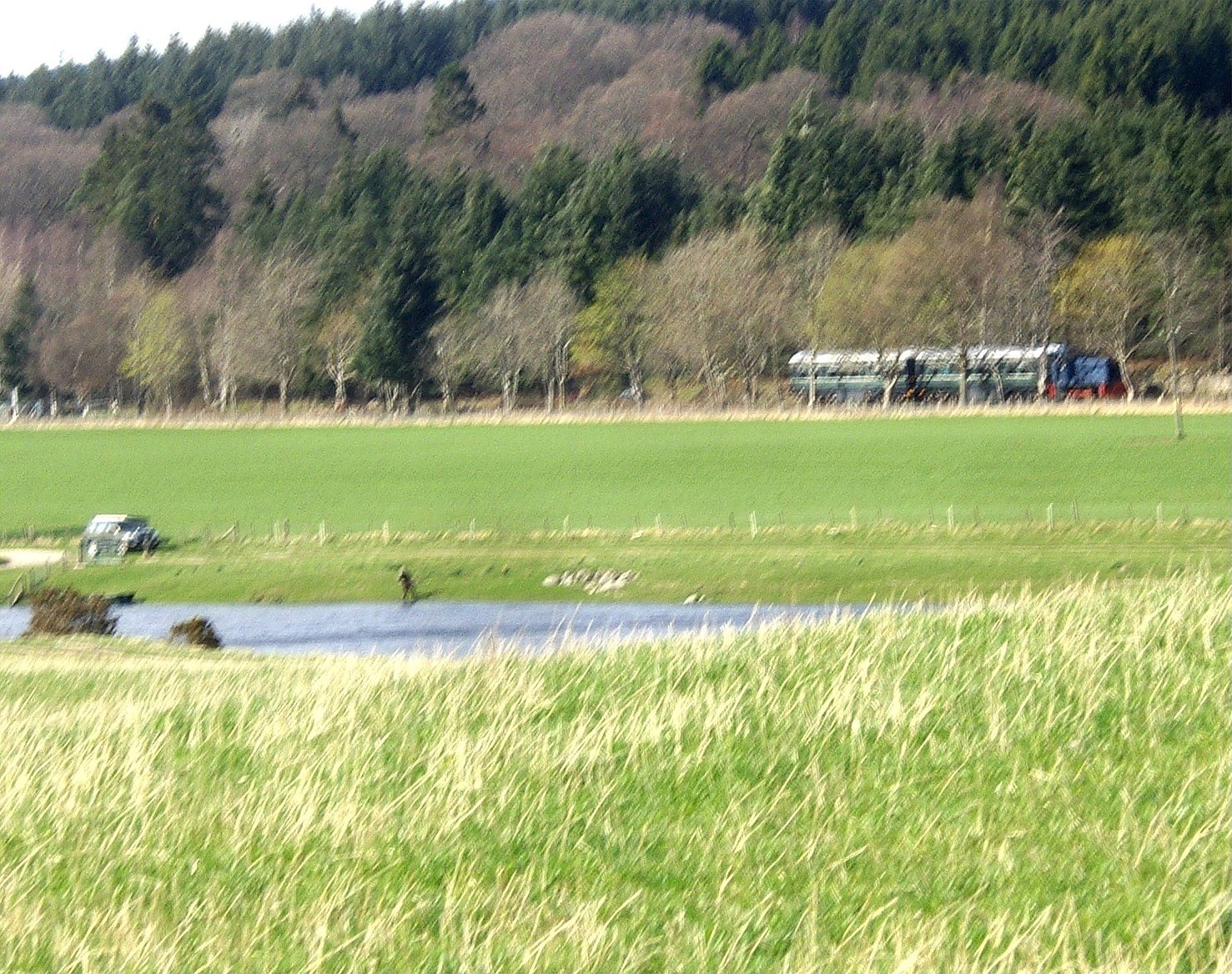 Fly fishing the River Dee   geograph.org.uk   2345154