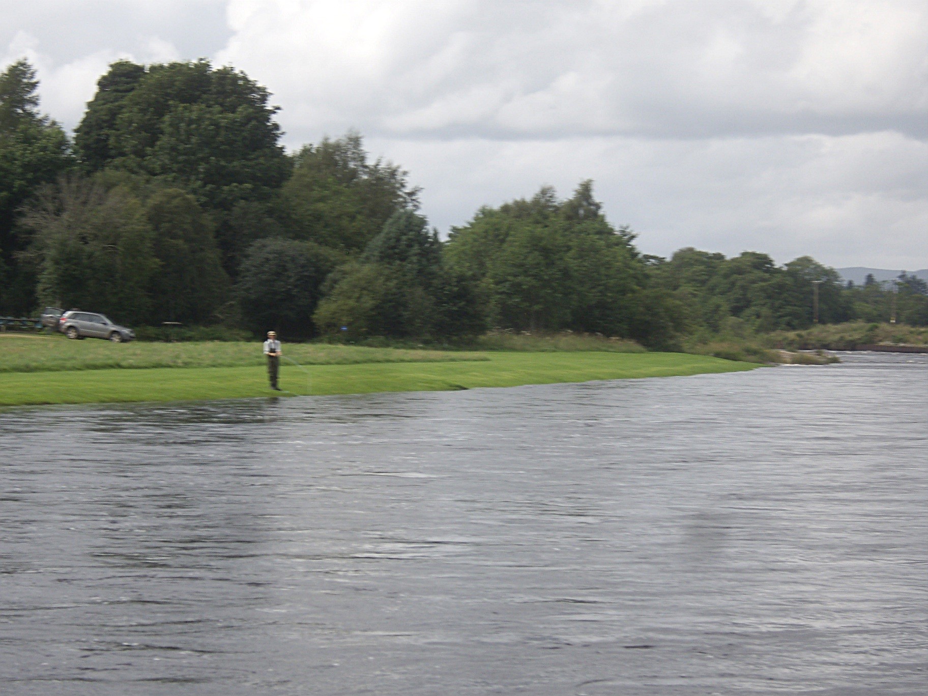 Fly fishing the River Dee   geograph.org.uk   3085951